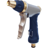 LAFILLETTE High Pressure Pure Copper Golden Water Gun Multi Function Easy Install Garden Water Spray Gun