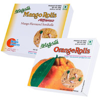 Bhagats Heera Sweets SonRoll Shree Heera Sweets - SonRoll Combo |Mango & Orange Flavoured SonRoll (250Gms Each) Preservatives Free Soft Flaky Sweets Mithai Box For Diwali Sweets Ganesh Chaturthi Rakhi Christmas Holi Valentine | For All Festivals