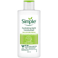 Simple Kind To Skin Hydrating Light Moisturiser Lotion 125ml | For All Day-Long Hydration | For All Skin types