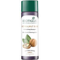 Biotique Bio Walnut Volume and Bounce Shampoo and Conditioner | For Fine and Thinning Hair| Volumizing Shampoo for Thin Hair |100% Botanical Extracts |120ml