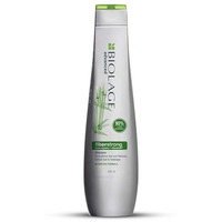 Biolage Professional Fiberstrong Anti-Breakage Shampoo, 95% less breakage & Reduces Hairfall, Makes Hair 12x Stronger by Reinforcing Strength & Elasticity, With Bamboo, Vegan & Cruelty-Free, 400ml