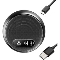 Audio Array AM-C10 USB Plug & Play Conference Microphone & Speaker | Omni Directional Pickup Upto 4M | Speaker and Mic Mute Buttons | Volume Control & Mute Button| Ideal for Meeting & Video Call