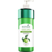 Biotique Green Apple Shine & Gloss Shampoo & Conditioner| Promotes Healthy, Shiny and Glossy Hair | Nourishes Scalp | Makes Hair Soft & Smooth |100% Botanical Extracts| All Skin Types | 800ml