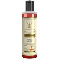 Khadi Natural Honey & Almond Hair Shampoo for Controlling Hair Fall |Natural Shampoo for Healthy & Shiny Hair |Suitable for All Hair Types, 210ml