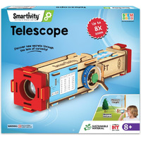 Smartivity Telescope Toy for Kids Age 8-9-10-11-12-13-14 Years Old | Measure Height & Distance | Birthday Gift for Boys & Girls | DIY Science Toys for Kids 8-14 Year| STEM Kit