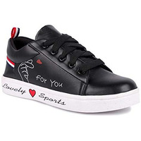 Longwalk Women Casual Sneakers Shoes Black