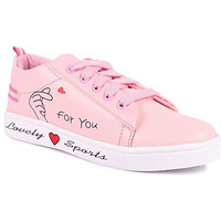 Longwalk Women Casual Sneakers Shoes (D Pink, Numeric_8)