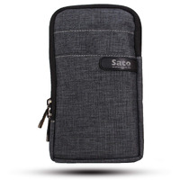 Saco Outdoor Tactical Holster Universal Multipurpose Tactical Cover | Mobile Carry Case Pouch Belt Waist Bag for Apple Samsung OnePlus Oppo Vivo Redmi Xiaomi Smartphone up to 6.7 Inch - Grey