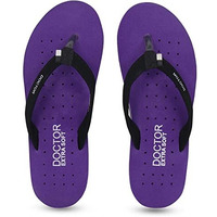 DOCTOR EXTRA SOFT Women s Orthopedic Slipper (Purple_3 UK)
