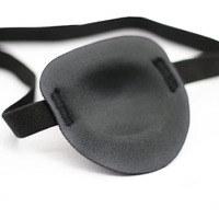Anzailala Eye Patch For Adult And Kid Adjustable Eye Patch For Lazy Eye (Black)