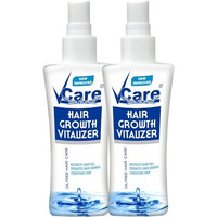 Vcare Hair Growth Vitalizer 100Ml | Hair And Moisturize Dry Head | Control Hair Fall For All Hair Type | Boost Hair Growth | Dandruff Control Serum Oil Free (Pack Of 2)