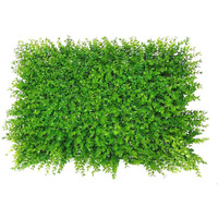 Golden Cart Plastic Artificial Wall Grass For Home Decoration (3 Pcs) I Grass Mat For Wall I Vertical Garden Artificial Plants (Light Green, 60Cm X 40Cm X 8Cm, Pack Of 3)