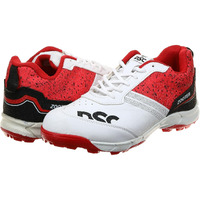 Dsc Zooter Cricket Shoe For Men And Boys, Size-11 Uk (White-Red)