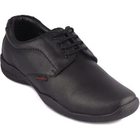 Red Chief Formal Derby Shoes For Men Black - 7 Uk