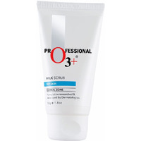 O3+ Milk Scrub Enriched With Macadamia Nuts Extracts For Clean & Bright Complexion, 50G