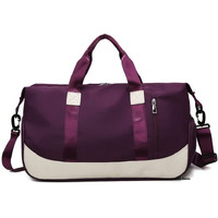 Furn Aspire Cotton Blend 22 Cms Gym Bag(Cross Body Gym Bag-V_Purple)