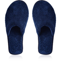 Mifuzi Women's Furry Fur Slippers For Home House Bedroom Room Indoor Carpet Cozy Comfortable Closed Toe Soft Sole Fluffy Fuzzy Plush Warm Cloth Woolen Winter Slippers Blue 6