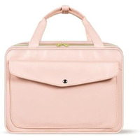 Sittella Waterproof Pu Leather Toiletry Kit With Hanging Hook For Organized Travel Storage Makeup Organizer Bag For Women's (Pink, 10 Cm, L)