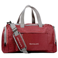 Travalate Travel Duffle Luggage Bag Organizer | Multi Pocket Ultra-Light| Polyester 45 Lt| Men And Women | 21 X 09 X 11 Inch | Red