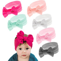Anna Creations Premium Designer Soft Flower Bow Hairband Headband Hair Accessories For Baby Girls, Multicolor (Pack Of 6 Pcs)