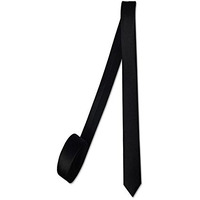Vibhavari Men's Black Skinny Tie