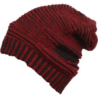 Fabseasons Unisex Acrylic Woolen Slouchy Beanie For Winters With Faux Fur On The Inner Side For Protection From Cold