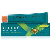 Yuthika Professional Creme Hair Color 100% Grey Coverage, Permanent Hair Colour With Macadamia Infused Qme Technology, Salon-Like Finish, 100Gm