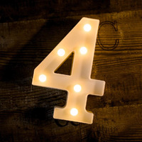 Perfect Pricee Powered Led Marquee Letter Lights, Warm White (4)