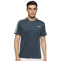 Adidas Men Polyester Classic 3S Tee, Sports T-Shirts, Boonix, X-Small