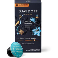 Davidoff Origins Asia Espresso Coffee 9/12 Intensity 10X Capsules, 1.94 Oz 55 G