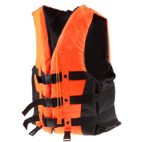Delavala Professional Life Jacket Adult (Pack Of 2 Pcs) Upto 120 Kg Swim Boating Vest Life Jacket Snorkeling Floating Swimming Surfing Water Sports Life Saving Jacket Water Sport (Orange-2Pcs)