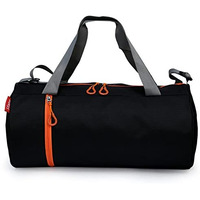 Sfane Gym Bags For Men With Separate Shoe Compartment Sports Gym Bag For Women Duffle Bags For Gym, Duffel Bags Sports Bag - Orange & Black