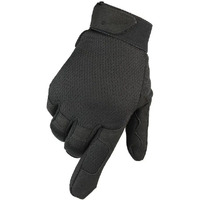 Olahraga Nylon Breathable Tactical Outdoor Sports Full Finger Gloves For Riding Climbing Hiking Cycling (Black)