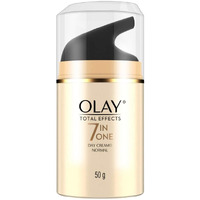 Olay Total Effects Day Cream | Fights 7 Signs Of Ageing | With Niacinamide And Green Tea Extracts | Normal, Oily, Dry, Combination Skin | 50G