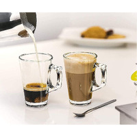 Korona Glass Tea Cup - Set Of 6, Transparent, 130Ml