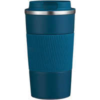 Wicharsh Travel Mug, Insulated Coffee Cup With Leakproof Lid, Vacuum Stainless Steel Double Walled Reusable Tumbler For Hot And Cold Water Coffee And Tea In Travel And Car (Blue - 510Ml)
