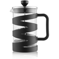 Igrid French Press Coffee And Tea Maker 800Ml With 4 Level Superior Filtration, Stainless Steel Plunger, Heat Resistant Borosilicate Glass