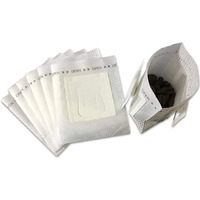 Mtroyaldia 50 Pieces Portable Coffee Filter Paper Bag Hanging Ear Drip Coffee Bag Single Serve Disposable Drip Coffee Filter Bag Perfect For Travel, Camping, Home