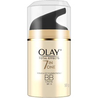 Olay Total Effects Bb Cream With Spf 15 | Fights 7 Signs Of Ageing | With Niacinamide And Green Tea Extracts | Normal, Oily, Dry, Combination Skin | 50G