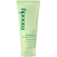 Moody Acnexpert Oil Free Moisturiser With Green Tea & Squalane | Reduces Blemishes, Excess Oil & Acne Marks For Radiant & Even Skin Tone | Non-Greasy & Light Weight Moisturizer For All Skin Type, 50Ml
