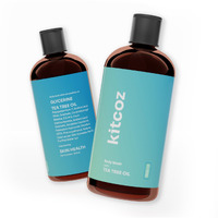 Kitcoz Anti Fungal Body Wash For Men & Women | Tea Tree Oil For Fungal Infection, Itching & Bacterial Infection | Paraben & Sulphate Free (300Ml)