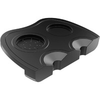 Mtroyaldia Coffee Tamper Tool, Silicone Rubber Espresso Tamping Mat, Double Hole Corner Edge Practical Stand Tamp Station 63Mm To Protect Your Worktop For Espresso Baristas Powder Maker