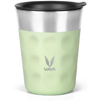 Vaya Popcup Insulated Coffee Mug With Lid 250Ml, Stainless Steel Hot & Cold Coffee, Water And Teacup,Double-Walled Insulated Tumbler, Keeps Beverages Hot & Cold For 5 Hrs,Winter Mint