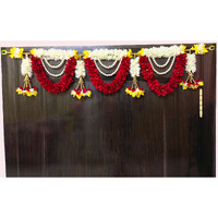 Afarza Toran For Main Door Latest Home Decoration Entrance Hanging Handmade Bandarwal Gift Item - Multicolor, 39 Inch