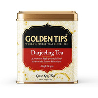 Golden Tips 100% Pure And Authentic Darjeeling Black Tea, Premium Loose-Leaf Tea, Rich Aroma & Delicate Flavor, (100 Gram, 50 Cups)