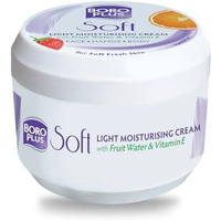 Boroplus Soft Light Moisturising Cream|Light & Non-Sticky|Provides 24 Hour Moisturisation | For Soft Fresh Skin 200 Ml