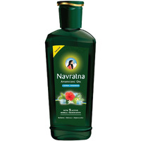 Navratna Extra Thanda Cool Oil | Unique Combination Of 9 Ayurvedic Herbs | Relieves Headache, Body Ache, Tiredness, Sleeplessness & Tension| Improves Scalp Health | Relaxing & Rejuvenating Cooling Effect | 300Ml