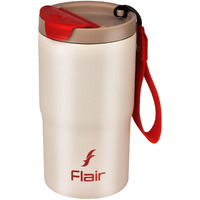 Flair Brew Coffee Mug Vacuum Insulated Steel Bottle (White, 480Ml), 9 Hours Hot And 15 Hours Cold, Leakproof, Bpa-Free, Tough & Durable, Double Walled, Coffee Mug, Travel Mug, Hot And Cold Beverages