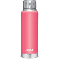 Milton Elfin 300 Thermosteel Bottle, 300 Ml Water Bottles, 24 Hours Hot And Cold, Easy To Carry, Easy Grip, Rust Proof, Tea, Coffee, Office, Travel Bottle, Pink