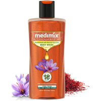 Medimix Ayurvedic Bodywash, Kumkumadi With Natural Glycerine For Radiant & Revived Skin 250 + 50 Ml | Shower Gel For Deep Hydration, Replenished & Glowing Skin | Herbal | Paraben-Free | Sulphate-Free